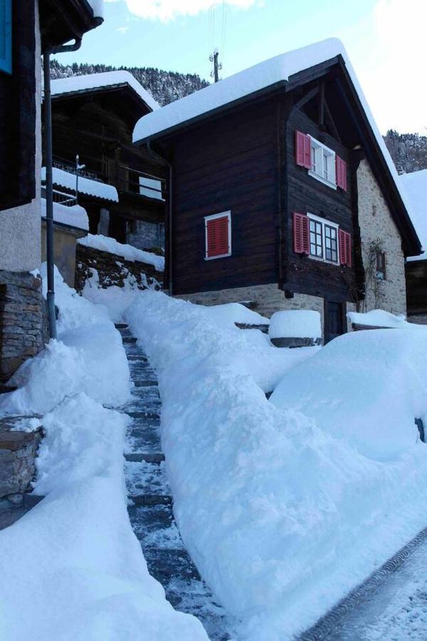 Appartamento Accogliente Di Montagna A Cavagnago Faido Bagian luar foto